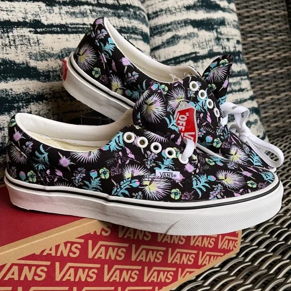 Vans Era Paradise Floral Black/True White WMNS - Picture 6 of 16